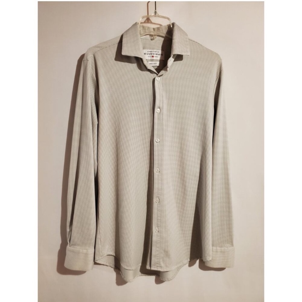 Mizzen and Main Spinnaker Dress Shirt Size Medium Trim Fit